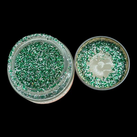 (11) Containers Jars of Crafters Glitter Lot Luco Glitterex Chunky 70s-90s VTG - Picture 11 of 12